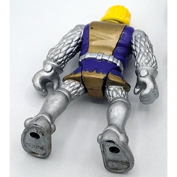 Fisher Price Imaginext 5 Figures 2.25 In Construction Workers Knight King Brave - Picture 6 of 15
